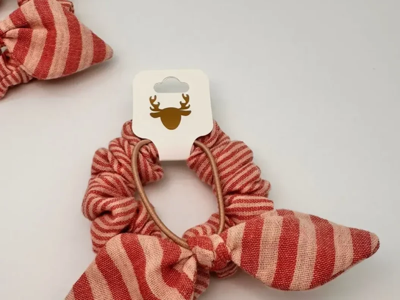 gumki muślinowe w paseczki